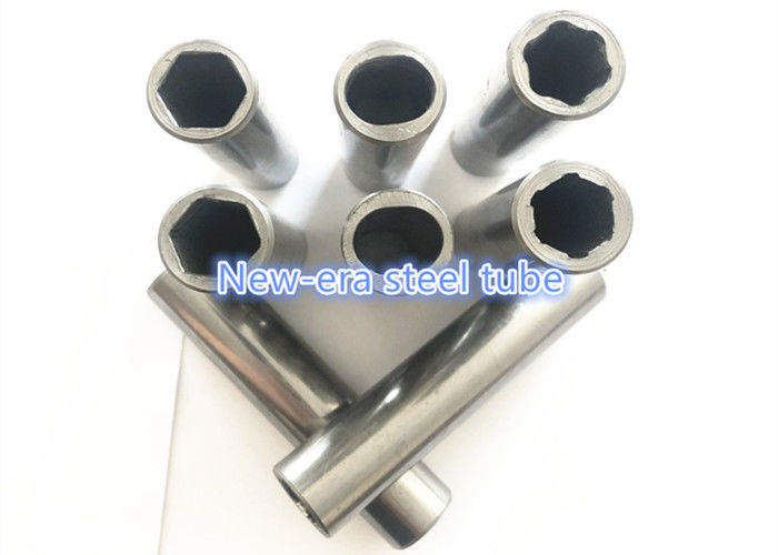 Mild Steel Hexagonal Oval Shaped GB 3639 Cold Drawn Tubes