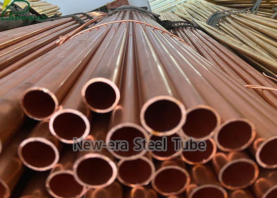 हीट एक्सचेंजर C23000 ASTM B135 छोटा पीतल का पाइप